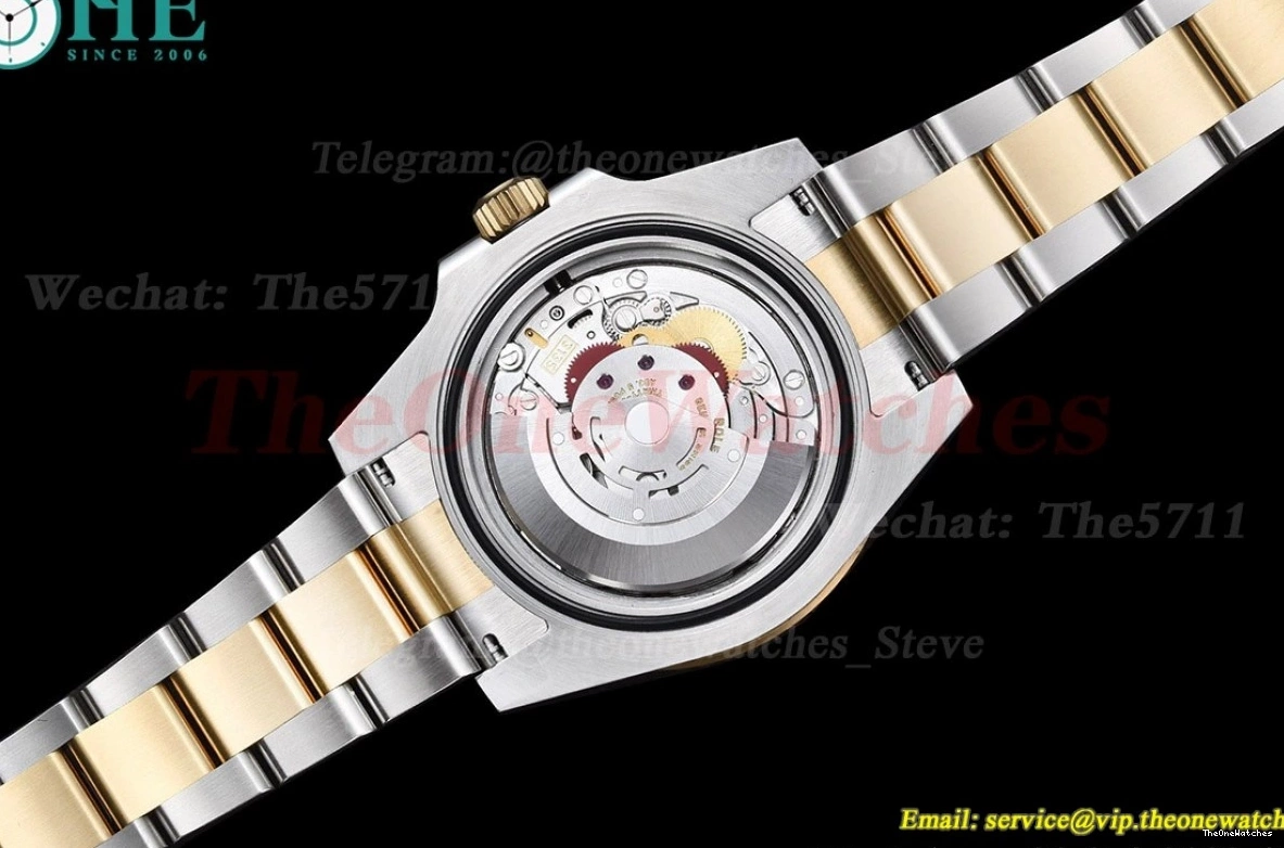 116613LN VS3135 Black Submariner 904L YG Dial SS CLEAN 0326